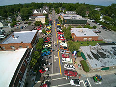 Hilton’s Classic Wheels on Main Street 2015